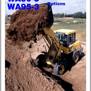 Komatsu WA90-3 WA95 3 30km_h Options Spare Parts Catalog