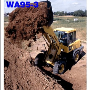 Komatsu WA90-3 WA95-3 HA970051-HA970238 Spare Parts Catalog