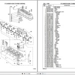 Komatsu WB140-2 140F10001 Up Spare Parts Catalog