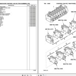 Komatsu WB91R-2 91F20250 Up Spare Parts Catalog