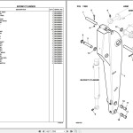 Komatsu WB91R-5 F00003 Up Spare Parts Catalog