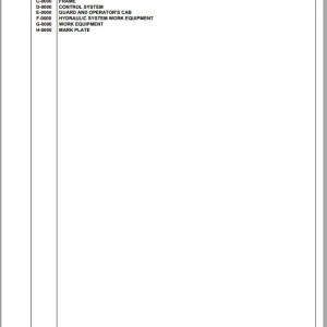 Komatsu WB93R-2 93F23453 Up Spare Parts Catalog