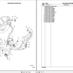 Komatsu WB97R-5E0 F80003 Up Spare Parts Catalog