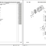 Komatsu WB97S-5E0 F30003 Up Spare Parts Catalog