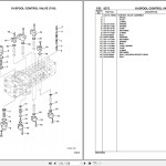 Komatsu WB97S-5E0 F30541 And F30542 Spare Parts Catalog