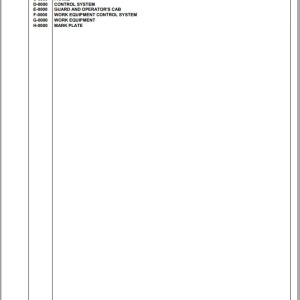 Komatsu WB98A-2 WB98F20365 Up Spare Parts Catalog