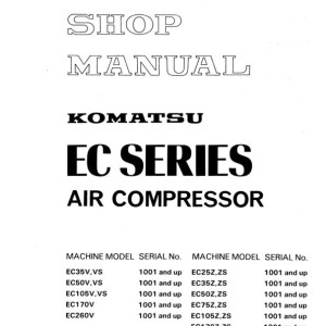 Komatsu EC Series Shop Manual SEBM0680A10