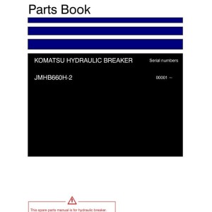 Komatsu JMHB660H-2 00001-UP Parts Book FEN05570-02