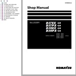 Komatsu D37EX-24 D37PX-24 D39EX-24 D39PX-24 Shop Manual SEN06868-02