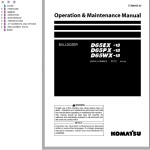 Komatsu D65EX-18 D65PX-18 D65WX-18 Operation & Maintenance Manual TEN00958-02
