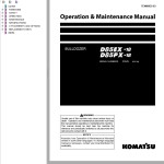 Komatsu D85EX-18 D85PX-18 Operation & Maintenance Manual TEN00935-03