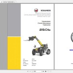 Kramer 2506 407-02 Parts Catalog
