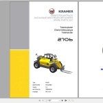 Kramer 2706 1.0 418-02 Parts Catalog 1000350184