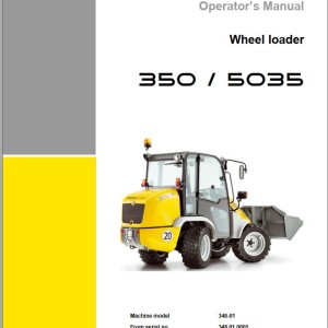 Kramer 350 5035 Operator Manual 1000303369