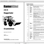 Kramer 416 S Parts List