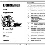 Kramer 416 S Parts List
