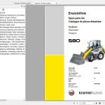 Kramer 580 Parts List