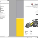 Kramer 780 352-02 Parts List 1000249077