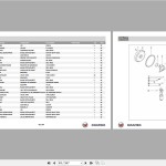 Kramer 780 352-02 Parts List 1000249077