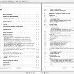 Krupp KMK 5120 Operating Instructions, Maintenance Manual