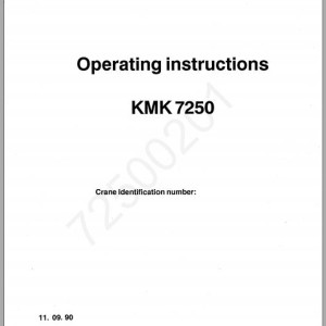 Krupp KMK 7250 Operating Instructions 2085930