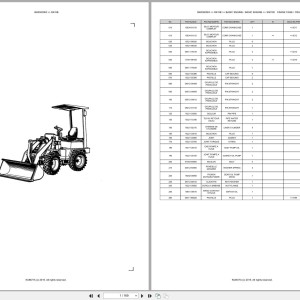 Kubota R410B Spare Parts Catalog PDF EN FR