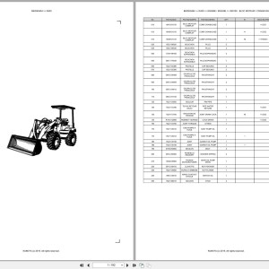Kubota R420 Spare Parts Catalog PDF EN FR