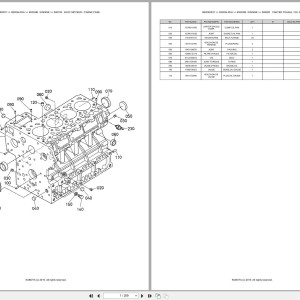 Kubota R520ALPHA Spare Parts Catalog PDF EN FR