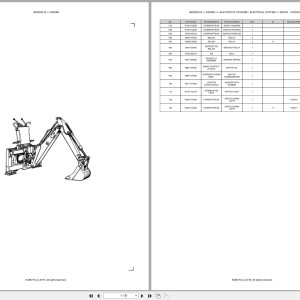 Kubota R520BH Spare Parts Catalog PDF EN FR
