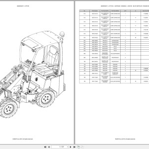 Kubota RT100 Spare Parts Catalog PDF EN FR