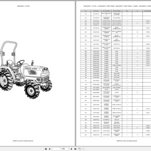 Kubota STV36 Spare Parts Catalog PDF EN FR