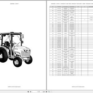 Kubota STW37C Spare Parts Catalog PDF EN FR