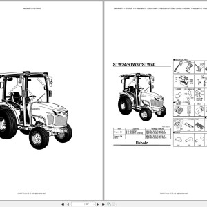 Kubota STW40C Spare Parts Catalog PDF EN FR