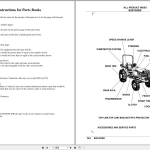 Kubota B2910HSD Parts Catalog PDF