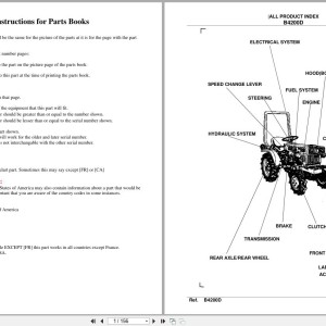 Kubota B4200D Parts Catalog PDF