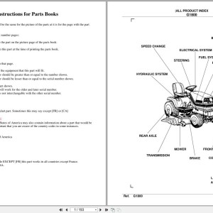 Kubota G1800 Parts Catalog PDF