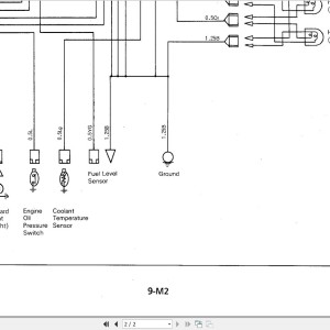 Kubota L2500DT Wiring Diagrams PDF