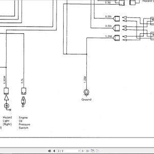 Kubota L2500F Wiring Diagrams PDF