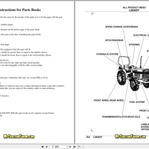 Kubota L2600DT Parts Catalog PDF