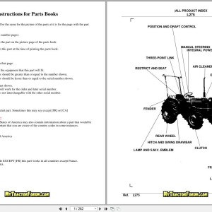 Kubota L275 Parts manual PDF