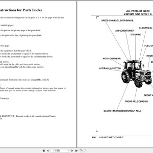 Kubota L4310DT-GST-HST-CAB Parts Catalog PDF