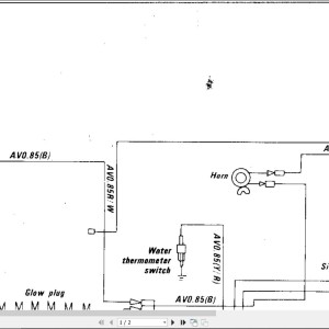 Kubota M4500 Electrical Wiring Diagram PDF
