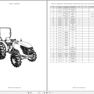 Kubota MK5000DW MK5000DR Spare Parts Catalog PDF EN PT