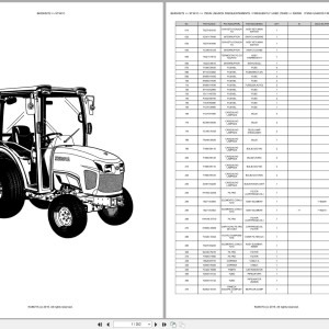 Kubota ST341C Spare Parts Catalog PDF EN PT