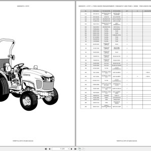 Kubota ST371 Spare Parts Catalog PDF EN PT
