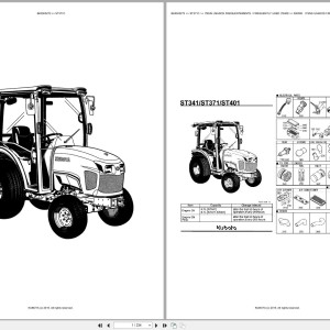 Kubota ST371C Spare Parts Catalog PDF EN PT