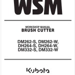 Kubota DM262-W Workshop Manual