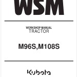 Kubota M108S Workshop Manual 2022