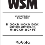Kubota M135GX Workshop Manual