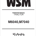Kubota M6040 Workshop Manual